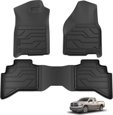 KARPAL Floor Mats for Ram 1500 Crew Cab 2002-2008 Quad Cab , 2500/3500 Crew Cab