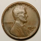 1927 S Lincoln Wheat Cent Penny VF-Details  "Actual Coin Pictured"