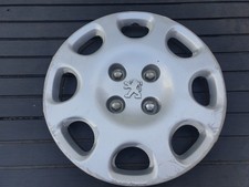Peugeot 206 14 Wheel Trim Hub Cap Genuine Single X1