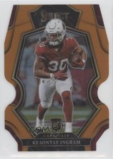 2022 Panini Select Premier Level Orange Prizm Die-Cut 97/199 Keaontay Ingram y0i