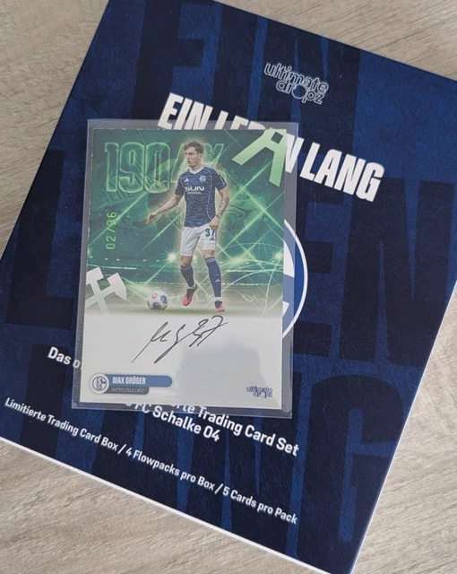 Max Grüger Auto /36 Schalke Ultimate Drops Limited Edition