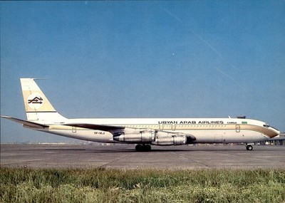 LYBIAN ARAB AIRLINES CARGO BOING 707 -324C