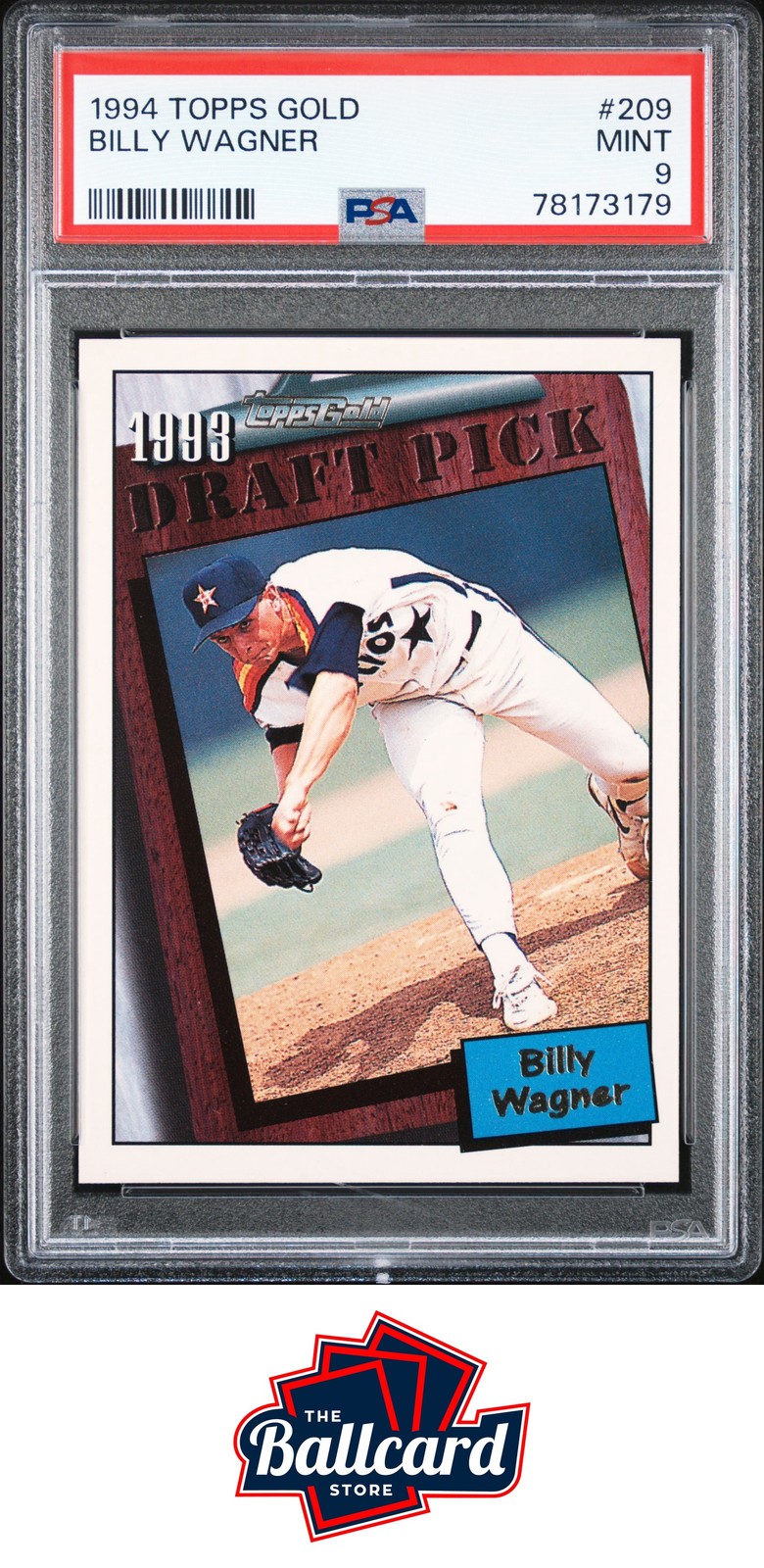 1994 Topps Gold #209 Billy Wagner PSA 9