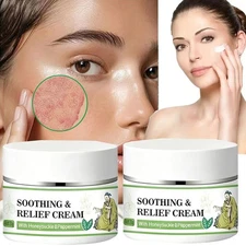 Soothing & Relief Cream Natural Herbal Cream Gentle Instant Soothing and Repair.