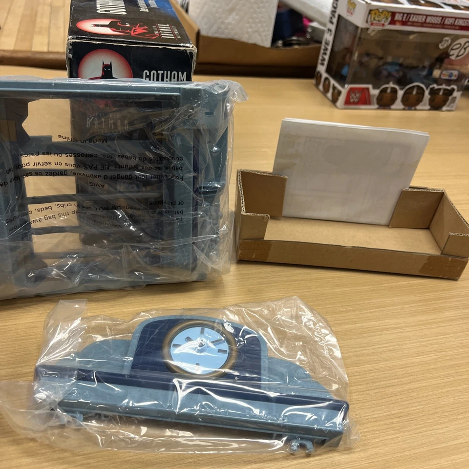 Juego Las Nuevas Aventuras de Batman Gotham City Bank Kenner 1997 Piezas Faltan Foto 3 de 4