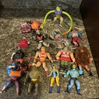MOTU 1980s Action Figure Lot Of 14 Vintage Masters Of The Universe AS IS