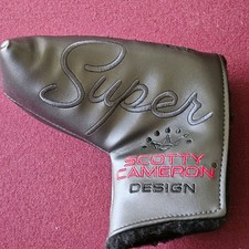 Scotty Cameron Putter Headcover Black Super Embroidered Titleist Made in USA