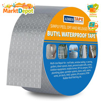 Butylband Dichtungsband 5Cm X 5M Silber Aluminiumfolie Abdichtung Tape