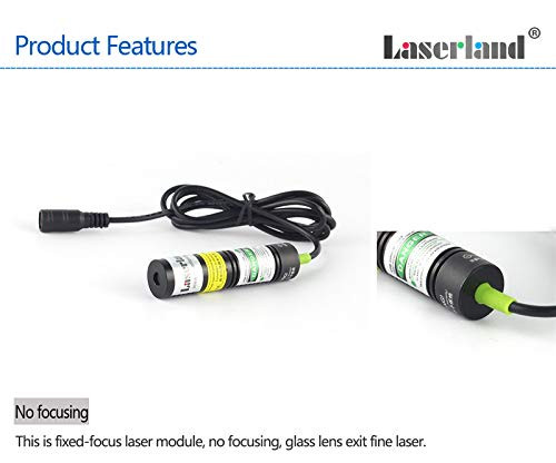 532nm Green Laser Line Module Generator Projector for Sawmill Woodworks Align...