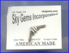 B-2 Bomber Spirit Lapel Pin Airplane Plane Aviatrix 99's Aviator Made in the USA