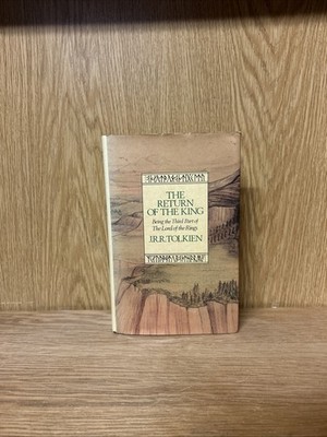 Lord Of The Rings The Return Of The King 1987 Hardcover Edition JRR Tolkien (E4)