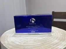 iS Clinical Active Peel System Step 1 & 2 Has 12 Treatments Open Box exp 03/27