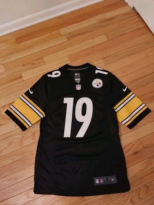 JuJu Smith-Schuster Pittsburgh Steelers NFL Players Nike On Field Jersey Men's S