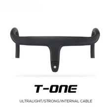  Carbon Internal Cable Integrated Handlebar for Road Bike 28.6mm with Spacers 