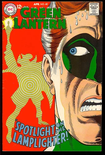 Green Lantern #60 Nice Silver Age Superhero Vintage DC Comic 1968 FN