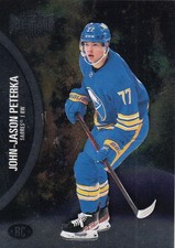 2021-22 Skybox NHL Metal Universe Rookie RC Sabres #186- JOHN-JASON J.J. PETERKA