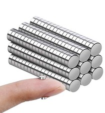 200Pcs Small Magnets  3x2mm Mini Magnets for Miniatures, DIY, Office, Hobbies,...