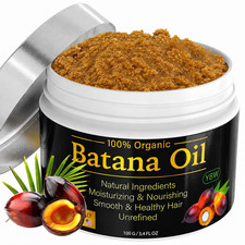Raw Batana Oil for Hair Growth by Dr. Sebi Organic Raw Honduras Oil Paste, 100 