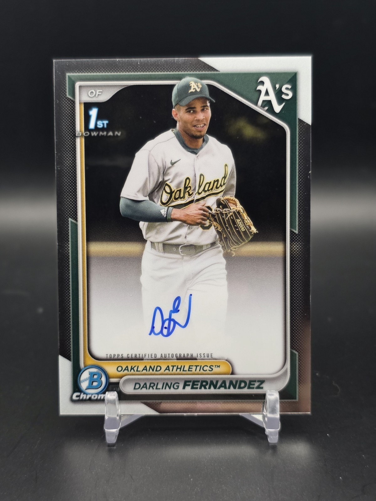 2024 Bowman Chrome - Darling Fernandez #CPA-DF 1st Auto