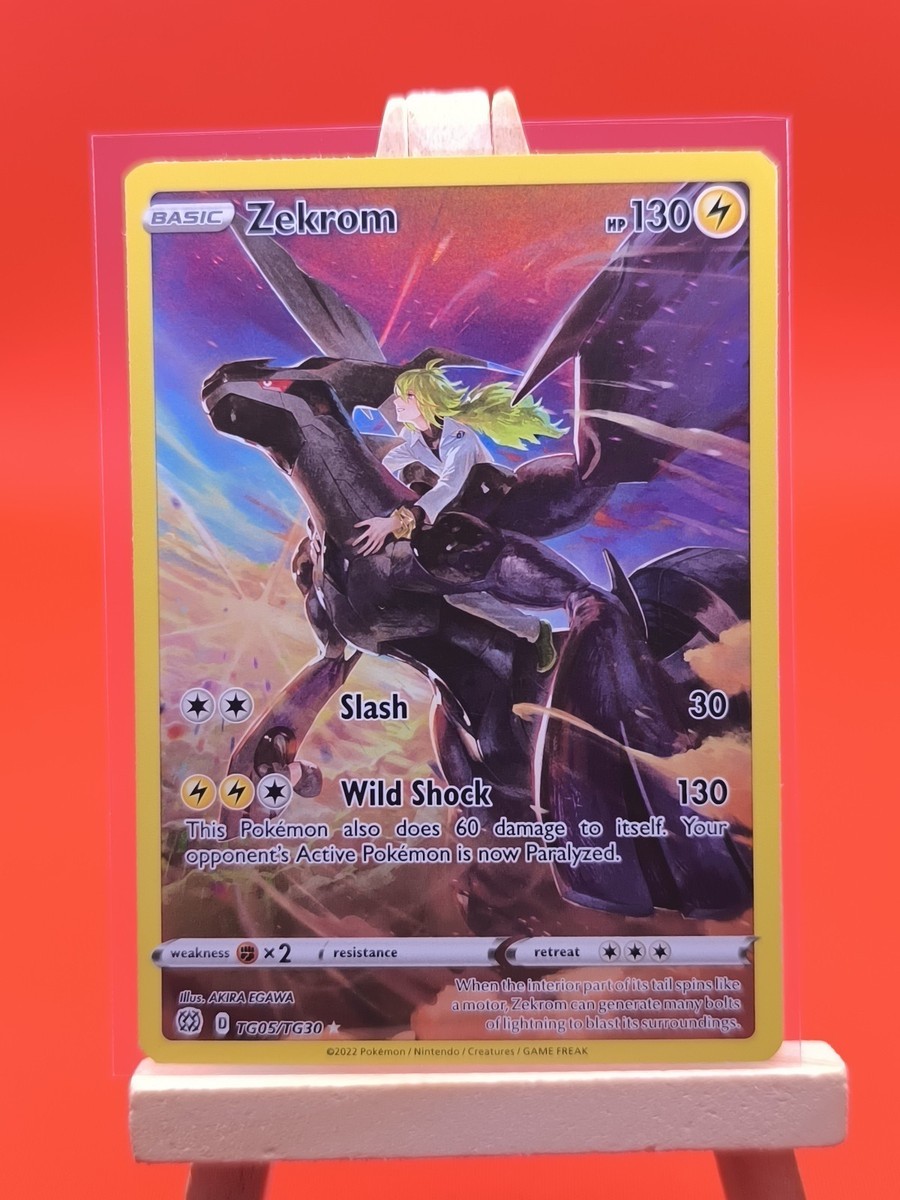 Zekrom TG05/TG30 Brilliant stars Trainer Gallery Ultra Rare