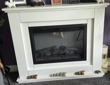 Electric Fire And Fire Place