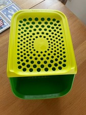 Tupperware Zwiebellager 5,5l grün/gelb - Rarität