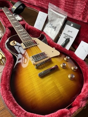 2025 Gibson Les Paul Standard 60s Figured Top - Iced Tea Burst