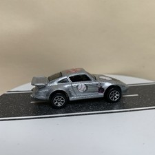 1995 Hot Wheels Sports Car Series #1 of 4 #404 Porsche 930 Silver Baseball NM