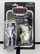 Star Wars Clone Trooper Revenge of The Sith Vintage Collection Foil 2010 MOC