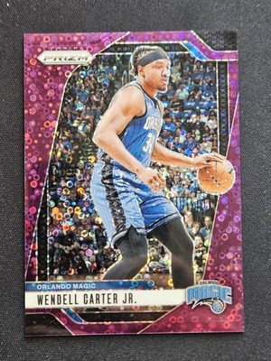2024-25 Prizm Basketball #79 Wendell Carter Jr. Purple Power #'d 68/75 MAGIC