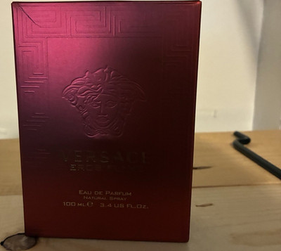 Versace Eros Flame Eau de Parfum Spray 100 mL 3.4 fl oz Red Bottle Fragrance