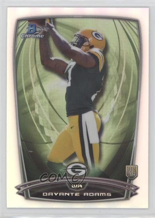 2014 Bowman Chrome Refractor Davante Adams #197 17ac