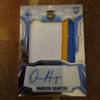 2025 Panini Phoenix Omarion Hampton Patch Auto /199 #RPS-OHN