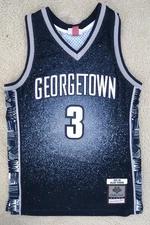 Mitchell & Ness Georgetown Hoyas Allen Iverson #3 1995-96 Swingman Jersey M Navy