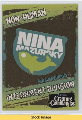 2025 DC Creature Commandos Non-Human Internment Division Nina Mazursky READ 0vr7