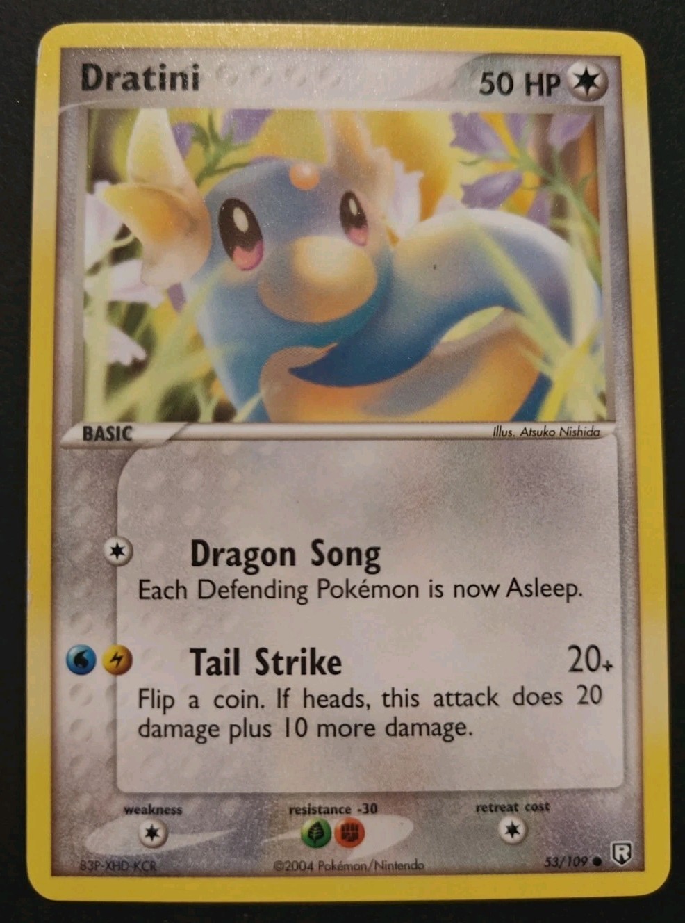 Dratini 53/109 Team Rocket Returns Regular Pokemon Card LP