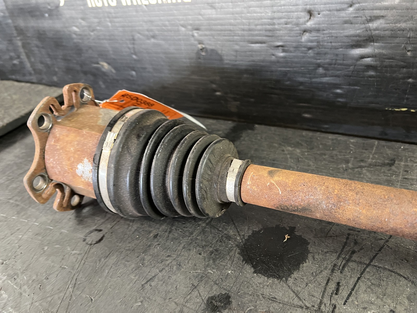 03-12 BENTLEY CONTINENTAL 6.0 FRONT DRIVER LEFT CV AXLE SHAFT