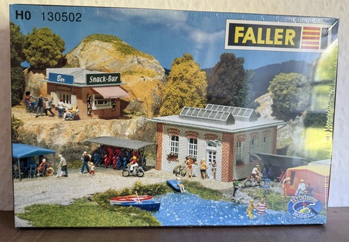 Faller H0 # 130502 en EMBALAJE ORIGINAL - Camping - Complemento - Set | Condition: Gebraucht