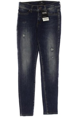 LTB Jeans Damen Hose Denim Jeanshose Gr. W27 Baumwolle Leder Marineblau #zw5zkte