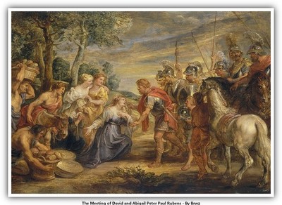 The Meeting of David and Abigail Peter Paul Rubens