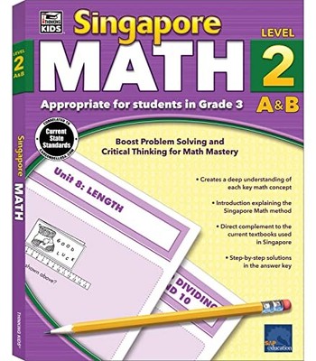 Singapore Math, Grade 3: Level 2 A&b - Thinking Kids