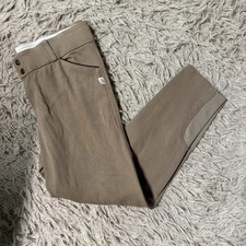 Women’s XL Tan Devon Aire Knee Patch Horseback Riding Breeches