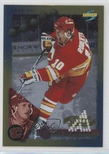 1994-95 Score Gold Line Pinnacle Punched Gary Roberts #186 2a8