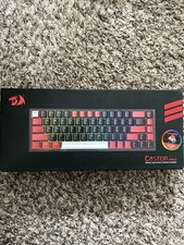 Red Dragon Castor Pro Wired Gaming Chroma RGB Dust Proof Mechanical Keyboard