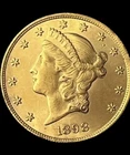 1903 USA 20 dollars USA Liberty Head Double Eagle Almost Uncirculated