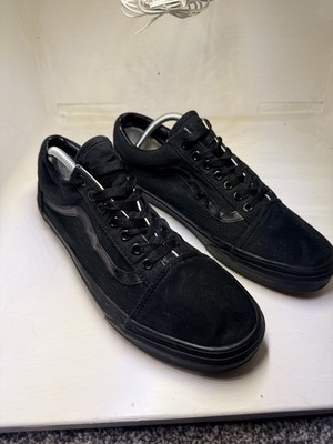 Vans Off The Wall Skateboardschuhe Herren 10 Triple Black Schnürschuhe