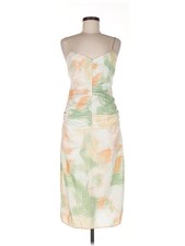 PrettyLittleThing Women Green Cocktail Dress 8