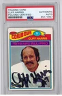 CLIFF HARRIS PSA DNA SIGNED 1977 TOPPS CARD AUTOGRAPH DALLAS COWBOYS HOF
