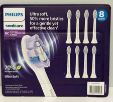 Philips Sonicare Gentle Clean Premium Replacement Brush Heads 8 Pack ToothX