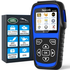 NEXAS ND602 For LAND ROVER  OBD2 Scanner All System Diagnostic ABS SRS Battery